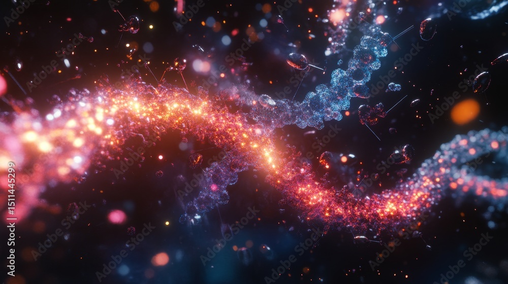 Poster exploring the scientific visualization of gene editing techniques in biotechnology labs a comprehens