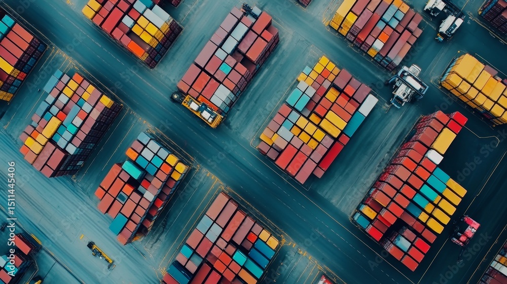 Poster optimizing seamless global logistics operations a comprehensive guide for businesses in transport en