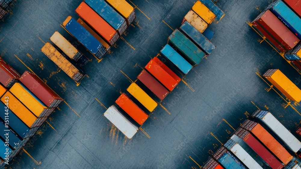 Poster enhancing seamless global logistics operations a comprehensive overview of freight management strate