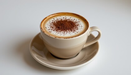 Obraz premium Pouring coffee art in a cozy close-up view capturing warmth and comfort lifestyle in a relaxing environment