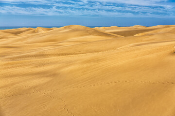 Maspalomas Duna - Desert in Canary island Gran Canaria