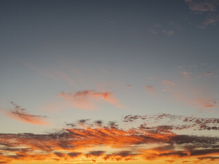 Obraz premium sunset in the sky