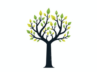 Yggdrasil on a white background