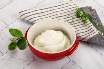 Traditional soft dietary Greek yoghurt