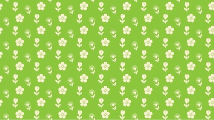 Fototapeta premium Vector seamless floral pattern design