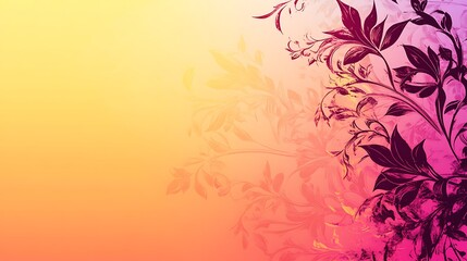 Floral gradient background (11)