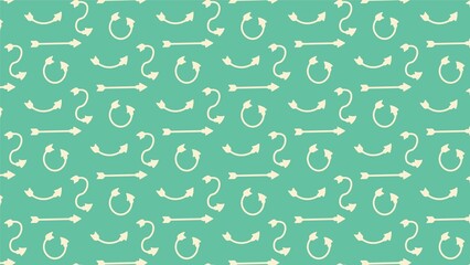 Vector seamless arrow pattern design