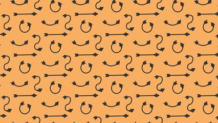 Vector seamless arrow pattern design