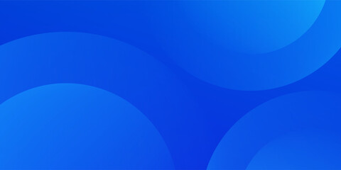 Fototapeta premium Modern background template with light blue and blue gradient, circle effect, suitable for background, wallpaper, home screen, theme. vector