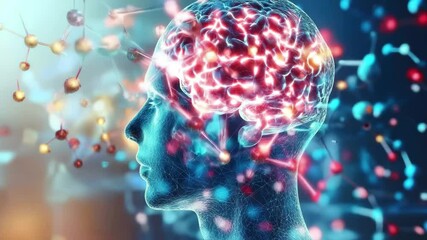 Exploring the intersection of data processing, molecular structures, and brain science, data processing with molecules and brains over diverse surgeons in hospital - Powered by Adobe