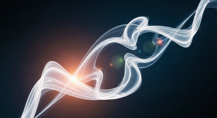 Modern digital wallpaper featuring a bright, energetic blue light streak with a textured dark backdrop.
