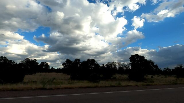 New Mexico Driving 0388 Datil Quemado desert Road