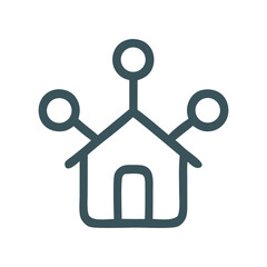Smart Home Connectivity Icon