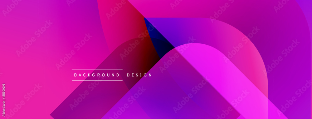 Aufkleber abstract vibrant background. pink, purple, blue gradients overlap creating dynamic visual effect. te
