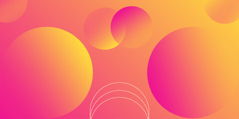 Modern abstract gradient wavy geometric background. Dynamic shapes composition. Eps10 vector