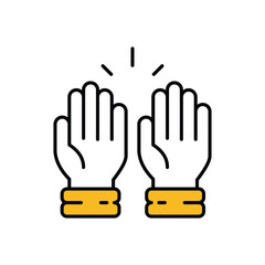 Dua Icon vector stock illustration