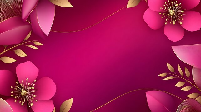 Elegant floral design background (64)