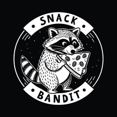 Snack bandit T-shirt Graphic