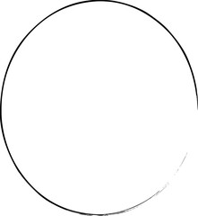 round frame for text