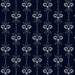 seamless pattern with flowers