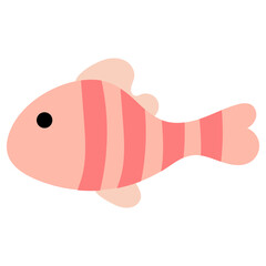 Fish Flat Illustration