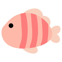 Fish Flat Illustration