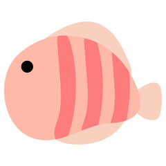 Fish Flat Illustration