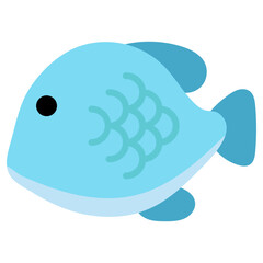 Fish Flat Illustration