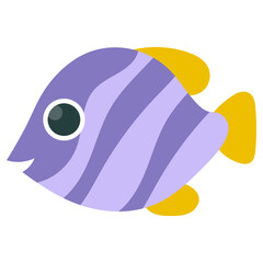 Fish Flat Illustration