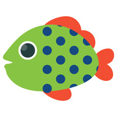 Fish Flat Illustration