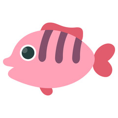 Fish Flat Illustration