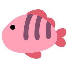 Fish Flat Illustration
