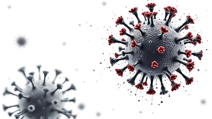 design virus on white background
