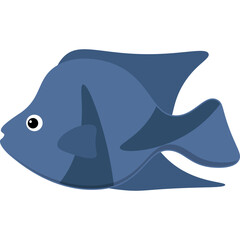 Fish Flat Illustration