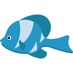 Fish Flat Illustration