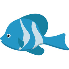 Fish Flat Illustration