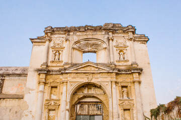 Obraz premium Ruins of Santa Teresa Convent in Antigua, Guatemala
