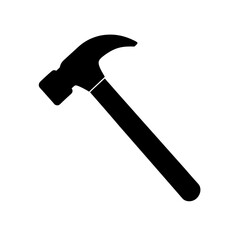 Hammer Icon Vector Flat Clean Look Isolated