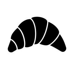 Croissant Icon Vector Flat Clean Look Isolated