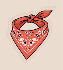 Wild West Bandana Vector Art: Cowboy Style Illustrations