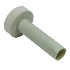 dumbbell on white background