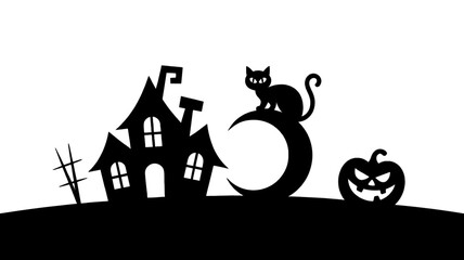 Fototapeta premium Halloween Collection Set