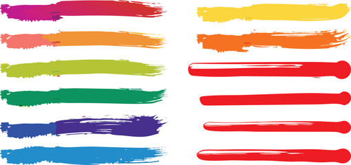 Adobe Illustrator Artwork  Set of vector paint brush stroke, ink splash and grungy decoration elements. Freehand grunge brush illustration. Black watercolor splatter, texture, frame and abstract backg