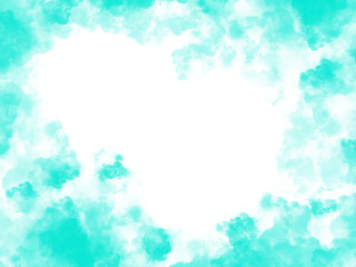 Mist or green smoke. illustration without background. Object for use in various graphic design works.