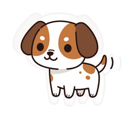 Mascot Dog Illustration Vector Art