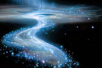 スパイラルな幾何学模様