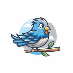 Fototapeta premium Bird logo design 