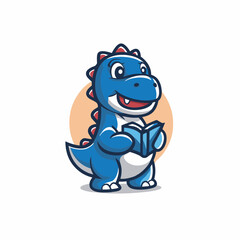 Fototapeta premium dragon logo design 