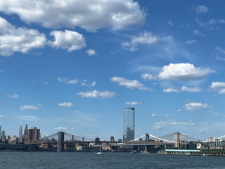 Naklejka premium Brooklyn skyline