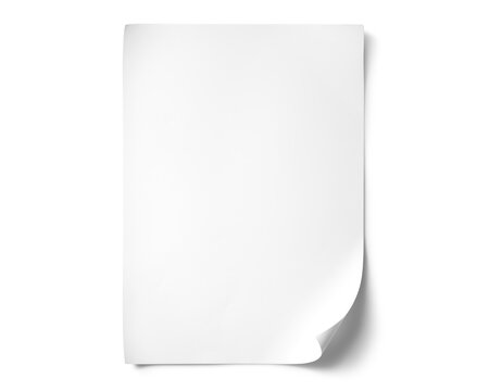 A4サイズの白いコピー用紙のテクスチャー